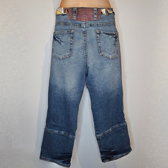 Baby Phat Women's Blue Wash Belted Denim Jeans - Picture 2 of 7